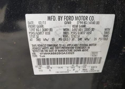 1FMHK8B82BGA33523